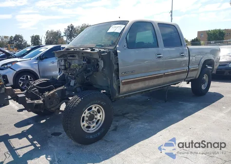 2002 Chevrolet Silverado 2500Hd Ls из США, поврежденный, VIN 1GCHC23U22F166816